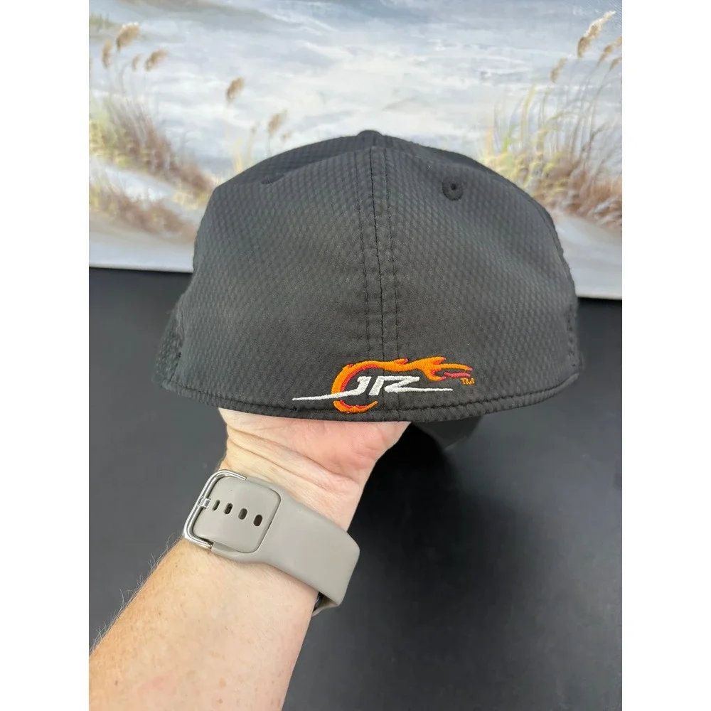 Adidas NASCAR Dale Earnhardt Jr 88 Hat Black Red A-Flex Stretch Fit Cap L/XL